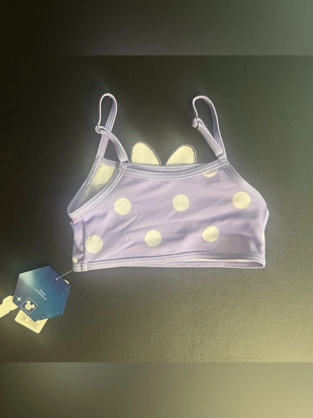 PatPat Disney Daisy Duck 3T toddler girls' two-piece tankini swimsuit. New.